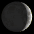 Waxing Crescent, 3 days, 21 hours, 55 minutes in cycle