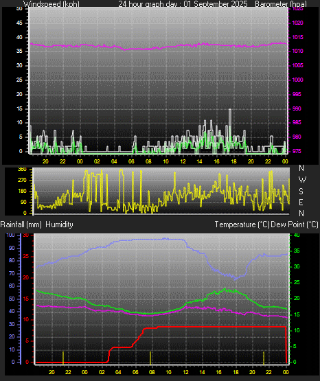 24 Hour Graph for Day 01
