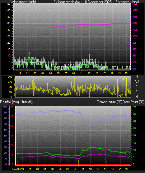 24 Hour Graph for Day 16
