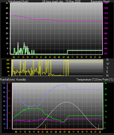 24 Hour Graph for Day 10