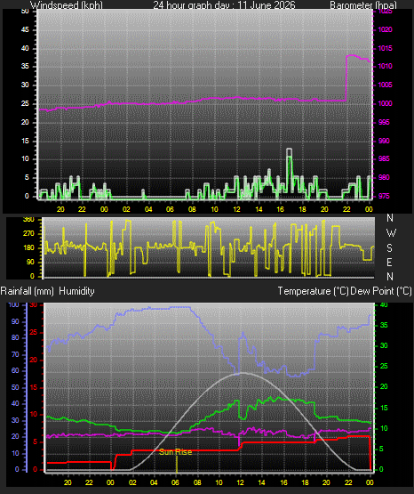 24 Hour Graph for Day 11
